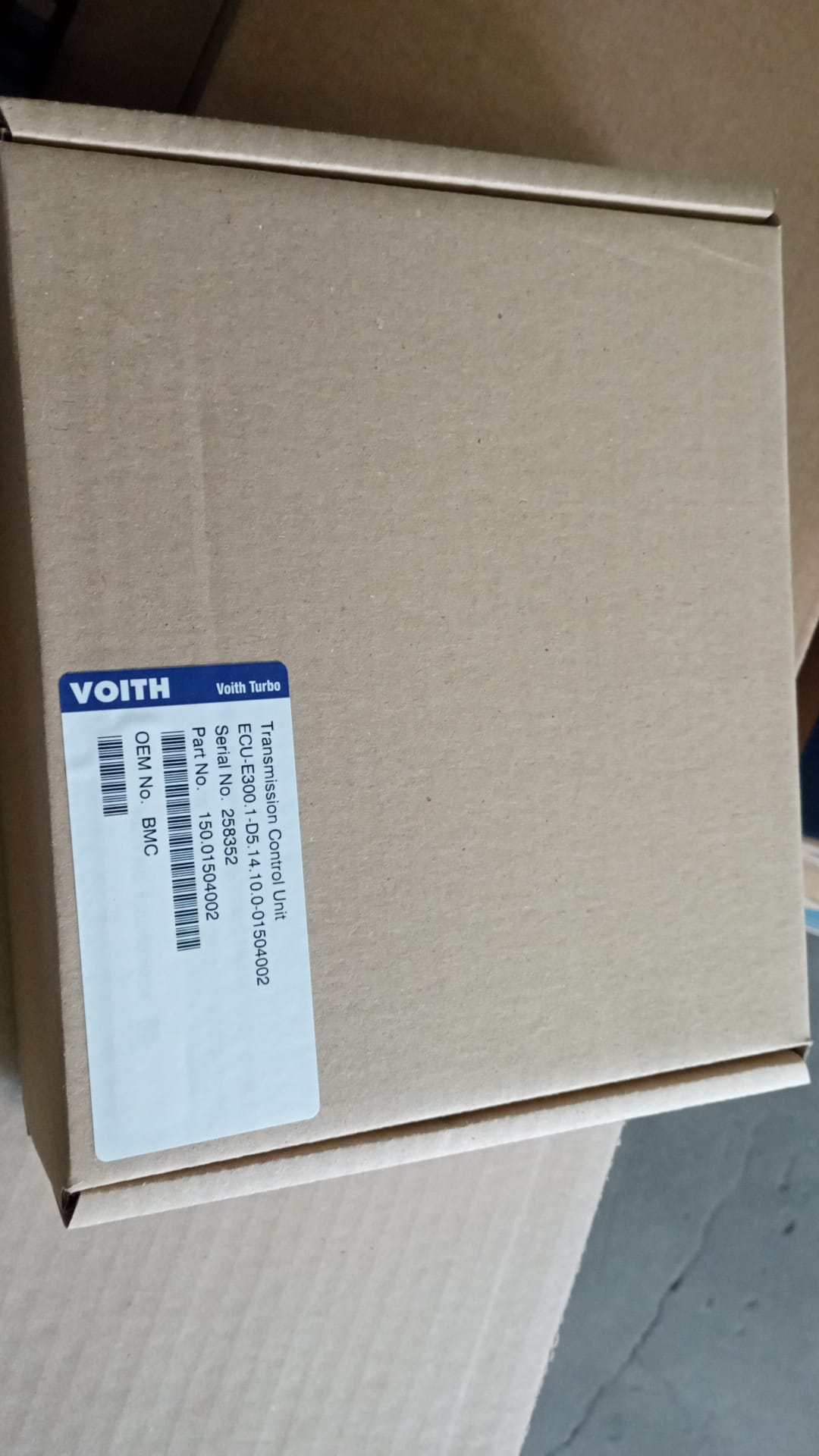 TRANSMISSION CONTROL UNIT E300.1 - V.BM15001504002