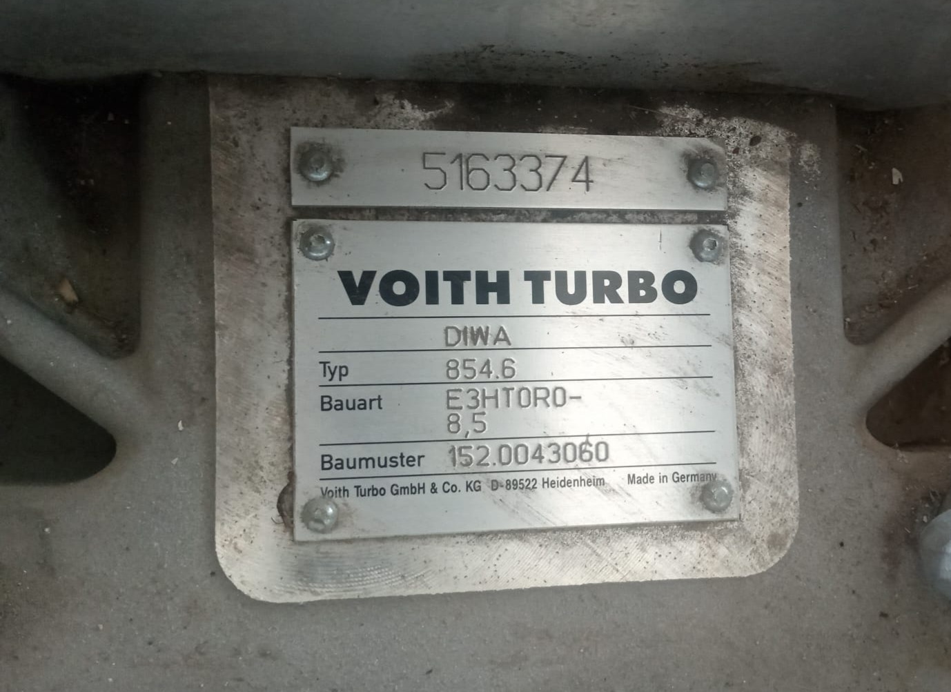 VOITH DIWA 854.6 E3HT0R0 - V.bm1520043060